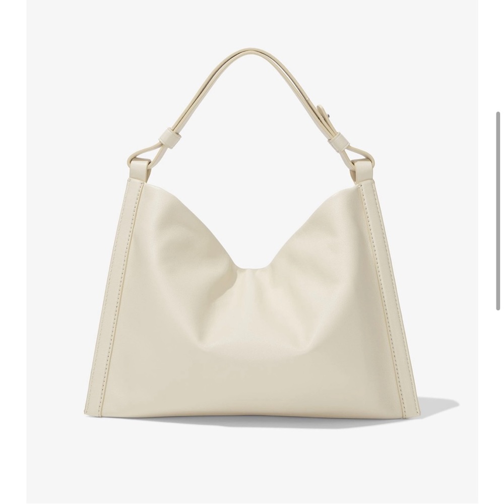 Proenza Schouler White Label Minetta Nappa Bag in ivory